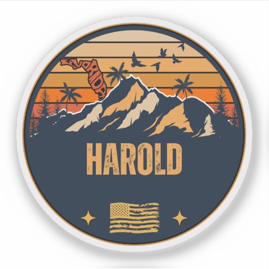 Harold, Florida Sticker (Voorkant)