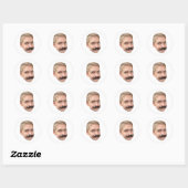 Harold Gezicht Sticker (Vel)