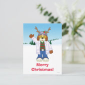 Harold J. "Goober" Hausenfeffer Jr. Feestdagenkaart (Staand voorkant)
