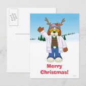 Harold J. "Goober" Hausenfeffer Jr. Feestdagenkaart (Voorkant / Achterkant)