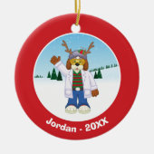 Harold J. "Goober" Hausenfeffer Jr. Keramisch Ornament (Voorkant)