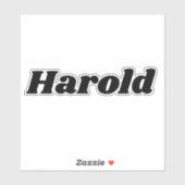 Harold Sticker (Vel)