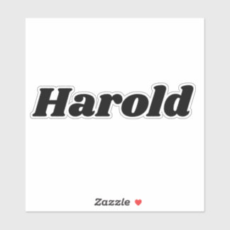 Harold Sticker