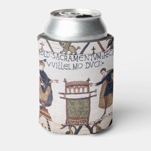 Harold swearing oath on holy relics blikjeskoeler (Blikje Achterkant)