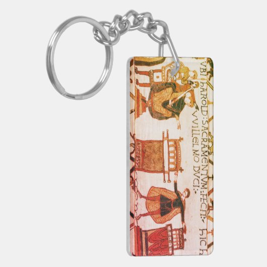 Harold swearing oath on holy relics sleutelhanger (Voorkant Links)