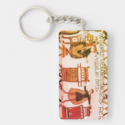 Harold swearing oath on holy relics sleutelhanger (Voorkant)