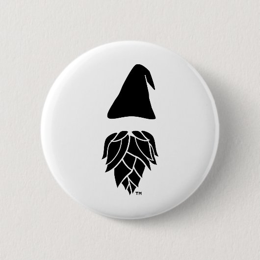 Harold the Gnome Ronde Button 5,7 Cm (Voorkant)