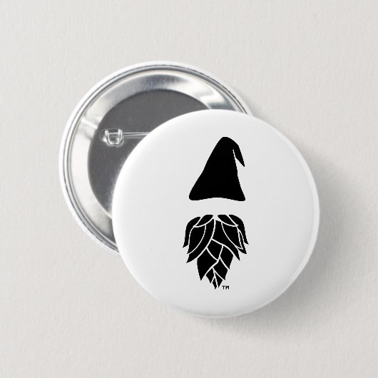 Harold the Gnome Ronde Button 5,7 Cm (Voorkant /achterkant)