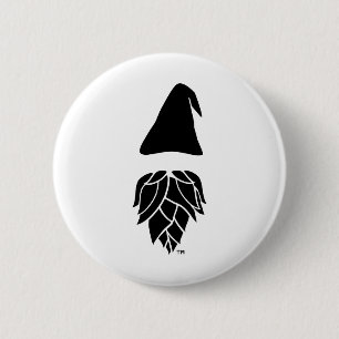 Harold the Gnome Ronde Button 5,7 Cm