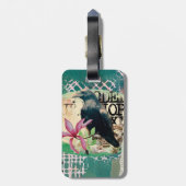 "Harold, watcher of the forgotten" Bagagelabel (Achterkant verticaal)