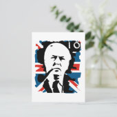 Harold Wilson Briefkaart (Staand voorkant)