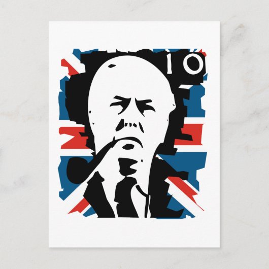Harold Wilson Briefkaart (Voorkant)