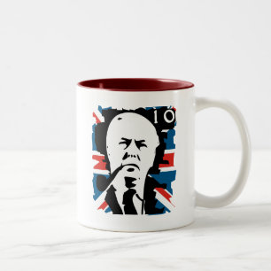 Harold Wilson Tweekleurige Koffiemok