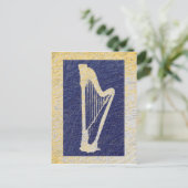 Harp 1 briefkaart (Staand voorkant)