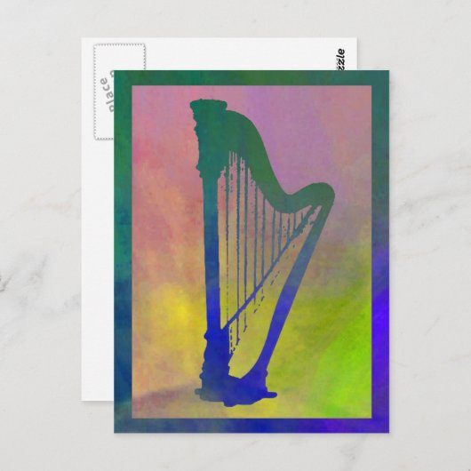 Harp 6 briefkaart (Voorkant / Achterkant)