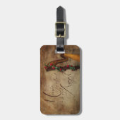 Harp Bagagelabel (Voorkant verticaal)