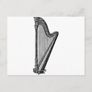 Harp Briefkaart