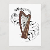 Harp Briefkaart (Voorkant)