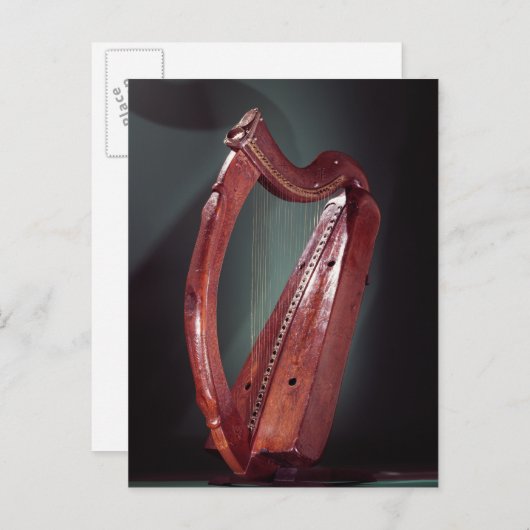 Harp Briefkaart (Voorkant / Achterkant)