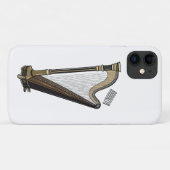 Harp cartoon illustratie Case-Mate iPhone case (Achterkant (horizontaal))