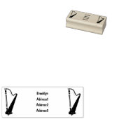 Harp cartoon illustratie rubberstempel (Gestempeld)