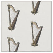 Harp cartoon illustratie stof (Close Up)