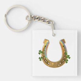 Harp En Klavertjes Sleutelhanger