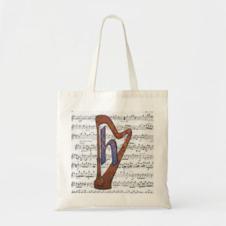 Harp en Music Canvas tas