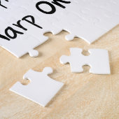 Harp erop legpuzzel (Zijkant)