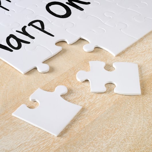 Harp erop legpuzzel (Zijkant)