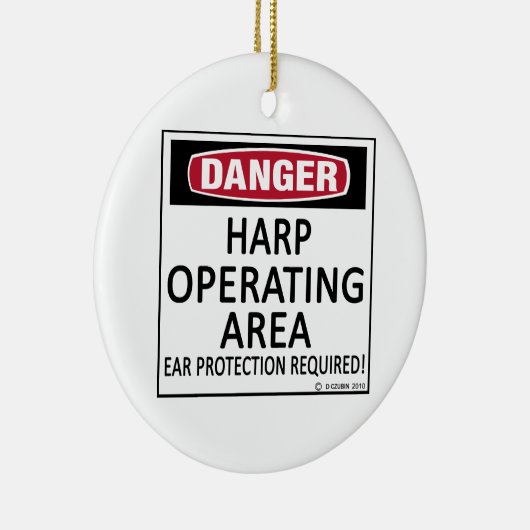 Harp-exploitatiegebied Keramisch Ornament (Rechts)