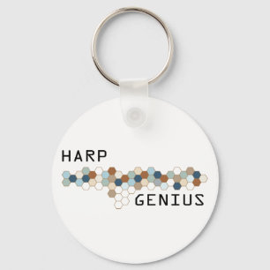 Harp Genius Sleutelhanger