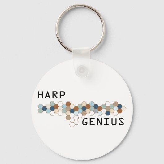 Harp Genius Sleutelhanger (Voorkant)