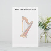 harp grafisch pedaal.png briefpapier (Staand voorkant)