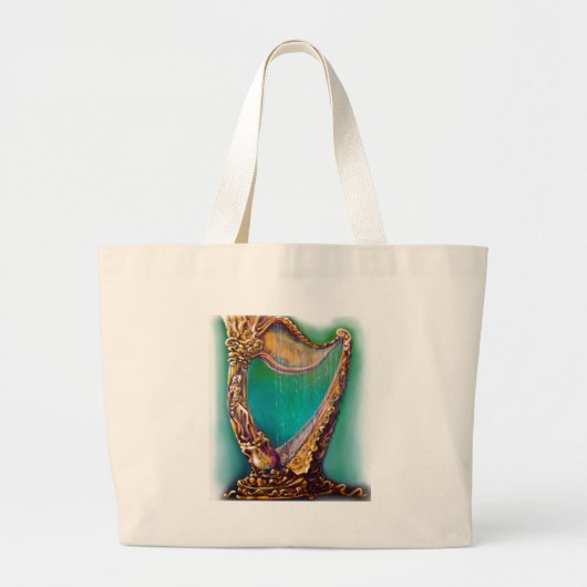 Harp Grote Tote Bag (Voorkant)