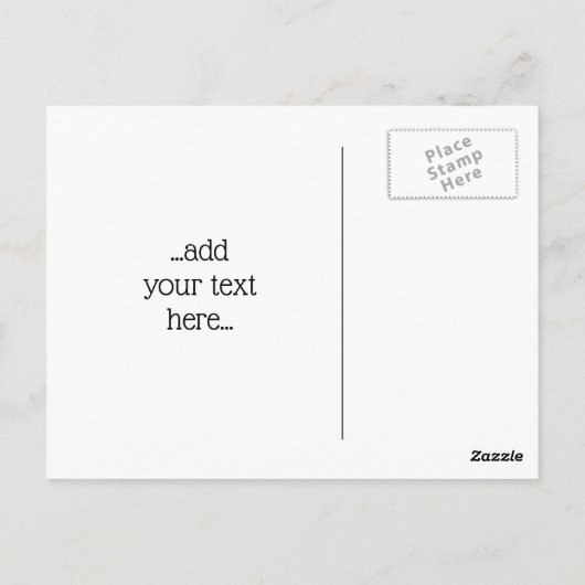 Harp Icon Briefkaart (Achterkant)