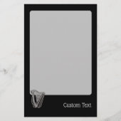 Harp Icon Briefpapier (Voorkant)