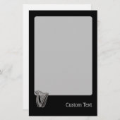 Harp Icon Briefpapier (Voorkant / Achterkant)