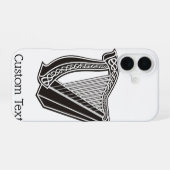 Harp Icon iPhone 16 Hoesje (Achterkant horizontaal)
