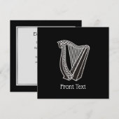 Harp Icon Kaart (Voorkant / Achterkant)