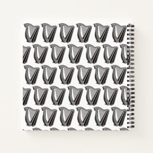Harp Icon Notitieboek (Achterkant)