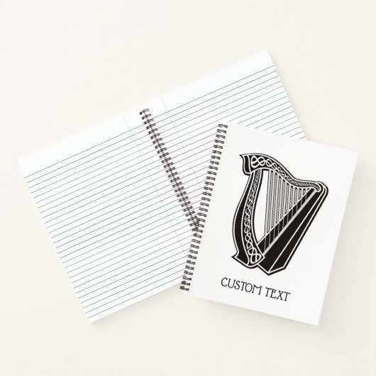Harp Icon Notitieboek (Binnen)