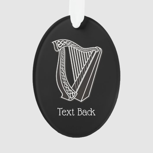 Harp Icon Ornament (achterkant)
