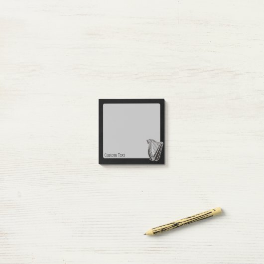 Harp Icon Post-it® Notes (Op bureau)