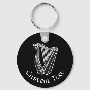 Harp Icon Sleutelhanger