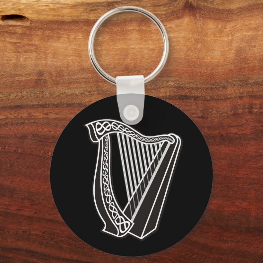 Harp Icon Sleutelhanger (Voorkant)