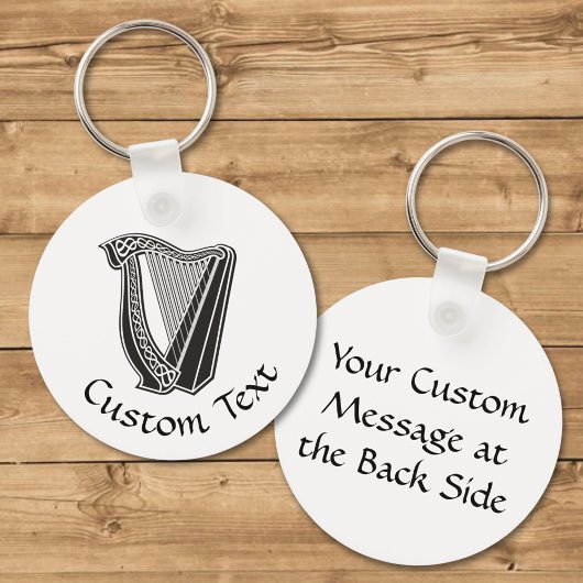 Harp Icon Sleutelhanger