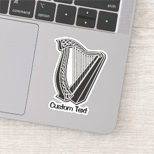 Harp Icon Sticker