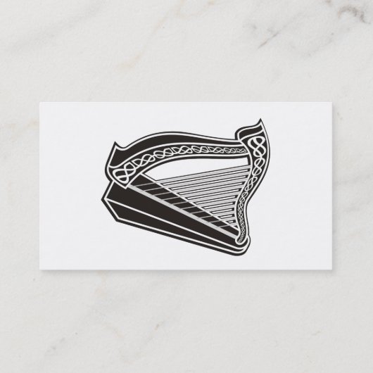 Harp Icon Visitekaartje (Achterkant)