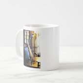 Harp in de muziekkamer koffiemok (Voorkant links)